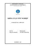 Khóa luận tốt nghiệp Kế toán – Kiểm toán: Hoàn thiện công tác kế toán doanh thu, chi phí và xác định kết quả kinh doanh tại Công ty TNHH thương mại xuất nhập khẩu quốc tế Tuấn Tú