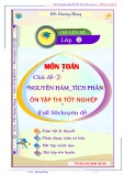 Chuyên đề Nguyên hàm và Tích phân - Ôn thi tốt nghiệp THPT môn Toán