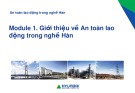 Bài giảng Modul 1 Giới thiệu về An toàn lao động trong nghề Hàn - Bài 3