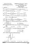 Đề thi học kì 2 môn Toán lớp 12 năm 2019-2020 – Trường THPT chuyên Ngoại ngữ