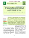Effect of agronomic fortification through enriched organics and foliar nutrition in foxtail millet (Setaria italica L.) on soil biological properties under organic condition