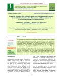 Impact of system of rice intensification (SRI) components on nutrient content, nutrient uptake, soil parameters and economics over conventional puddled transplanted rice