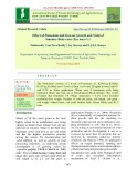 Effect of potassium and iron on growth and yield of summer baby corn (Zea mays L.)