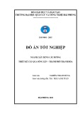 Đồ án tốt nghiệp Xây dựng cầu đường: Thiết kế cầu qua Sông Lèn – thành phố Thanh Hóa