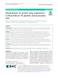 Development of chronic lung impairment in Mozambican TB patients and associated risks