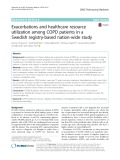 Exacerbations and healthcare resource utilization among COPD patients in a Swedish registry-based nation-wide study