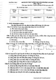 Đề thi học kì 2 môn Vật lí lớp 7 năm 2019-2020 - Trường THCS Trúc Lâm