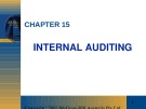 Lecture Auditing and assurance services in Australia: Chapter 15- Gay, Simnett