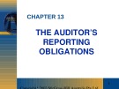 Lecture Auditing and assurance services in Australia: Chapter 13- Gay, Simnett