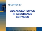 Lecture Auditing and assurance services in Australia: Chapter 17 - Gay, Simnett