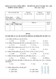 Đề thi học kì 2 môn Toán lớp 3 năm 2019-2020 - Trường Tiểu học Hòa Hưng 2