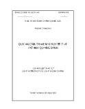 Luận văn Thạc sĩ Luật Hiến pháp và Luật Hành chính: Quyền của trẻ em khuyết tật ở tỉnh Quảng Bình