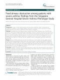 Fixed airways obstruction among patients with severe asthma: Findings from the Singapore general hospital severe asthma phenotype study
