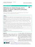Adherence to inhaled therapy and its impact on chronic obstructive pulmonary disease (COPD)