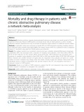 Mortality and drug therapy in patients with chronic obstructive pulmonary disease: A network meta-analysis