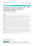 National survey: Current prevalence and characteristics of home mechanical ventilation in Hungary
