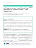 Asthma exacerbations in a subtropical area and the role of respiratory viruses: A crosssectional study