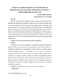 Áp dụng án lệ để giải quyết các tranh chấp về hợp đồng mua bán hàng hóa theo pháp luật Pháp và kinh nghiệm đối với Việt Nam