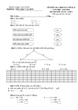Đề thi học kì 2 môn Toán lớp 2 năm 2019-2020 - Trường Tiểu học Văn Sơn