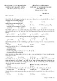 Đề thi học kì 2 môn Vật lý lớp 10 năm 2019-2020 - Trường THPT Bắc Kiến Xương