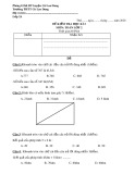 Đề thi học kì 2 môn Toán lớp 2 năm 2019-2020 - Trường Tiểu học Cù Lao Dung