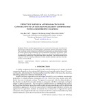 Effective medium approximation for conductivity of coated-inclusion composites with anisotropic coating