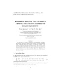 Existence results and iterative method for solving systems of beams equations