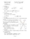 Đề thi học kì 2 môn Toán lớp 11 năm 2019-2020 có đáp án – Trường THPT Thủ Đức