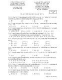 Đề thi học kì 2 môn Toán lớp 12 năm 2019-2020 có đáp án – Trường THPT Bách Việt