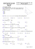 Đề thi học kì 2 môn Toán lớp 11 năm 2019-2020 có đáp án – Trường THPT Phan Ngọc Hiển