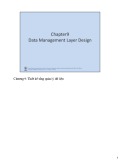 Bài giảng Chương 9: Thiết kế tầng quản lý dữ liệu