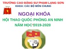 Bài giảng Ngoại khóa hội thao quốc phòng an ninh năm học 2019-2020