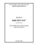 Bài giảng Khuyến ngư (Ngành Nuôi trồng thủy sản)