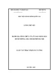 Luận văn Thạc sĩ Quản lý công: Đánh giá công chức của Ủy ban nhân dân huyện Đông Anh, thành phố Hà Nội