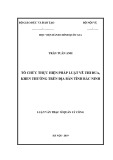 Luận văn Thạc sĩ Quản lý công: Tổ chức thực hiện Pháp luật về thi đua, khen thưởng trên địa bàn tỉnh Bắc Ninh