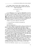 Các nhân tố ảnh hưởng đến khả năng tiếp cận tín dụng chính thức của hộ nông dân trên địa bàn tỉnh Thanh Hóa