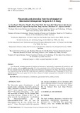 Flavonoids and phenolics from the wholeplant of Macrosolen bidoupensis Tangane & V.S. Dang