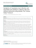 Symptoms of respiratory tract infection and associated care-seeking in subjects with and without obstructive lung disease; The Tromso Study: Tromso 6
