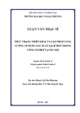 Luận văn Thạc sĩ Kinh tế: Thực trạng triển khai và giải pháp tăng cường áp dụng sản xuất sạch hơn trong công nghiệp tại Hà Nội