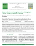 Impact of production sharing contract price sliding royalty: The case of Nigeria’s deepwater operation