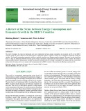 A review of the nexus between energy consumption and economic growth in the BRICS countries