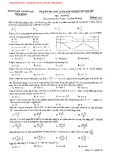 Đề kiểm tra học kì 1 môn Toán lớp 12 năm học 2020-2021 – Sở Giáo dục và Đào tạo Thái Bình (Mã đề 101)