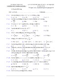 Đề thi thử tốt nghiệp THPT năm 2021 môn Toán lần 1 có đáp án - Trường THPT Thanh Chương 1