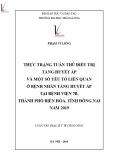 Tóm tắt luận văn Thạc sĩ Y tế công cộng: Thực trạng tuân thủ điều trị tăng huyết áp và một số yếu tố liên quan ở bệnh nhân tăng huyết áp tại Bệnh viện 7B, thành phố Biên Hòa, tỉnh Đồng Nai năm 2019