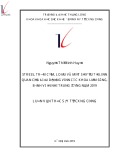 Luận văn Thạc sĩ Y tế công cộng: Stress, trầm cảm, lo âu và một số yếu tố liên quan của điều dưỡng viên các khoa lâm sàng, Bệnh viện Nhi trung ương năm 2019