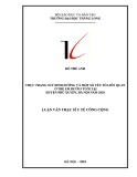 Tóm tắt luận văn Thạc sĩ Y tế công cộng: Thực trạng suy dinh dưỡng và một số yếu tố liên quan ở trẻ em dưới 5 tuổi tại huyện Phú Xuyên, Hà Nội năm 2018