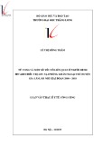 Tóm tắt luận văn Thạc sĩ Y tế công cộng: Tử vong và một số yếu tố liên quan ở người bệnh HIV/AIDS điều trị ARV tại phòng khám ngoại trú huyện Gia Lâm, Hà Nội giai đoạn 2008–2018