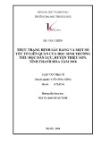 Tóm tắt luận văn Thạc sĩ Y tế công cộng: Thực trạng bệnh sâu răng và một số yếu tố liên quan của học sinh trường Tiểu học Dân Lực, huyện Triệu Sơn, tỉnh Thanh Hóa năm 2018