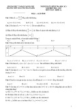 Đề cương ôn tập học kì 1 môn Toán lớp 12 năm 2020-2021 - Trường THPT Trần Phú