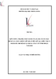 Tóm tắt luận văn Thạc sĩ Điều dưỡng: Kiến thức, thái độ, thực hành của bà mẹ có con mắc bệnh tay chân miệng liên quan đến kết quả điều trị và chăm sóc trẻ bệnh tại trung tâm y tế Vĩnh Thuận năm 2020